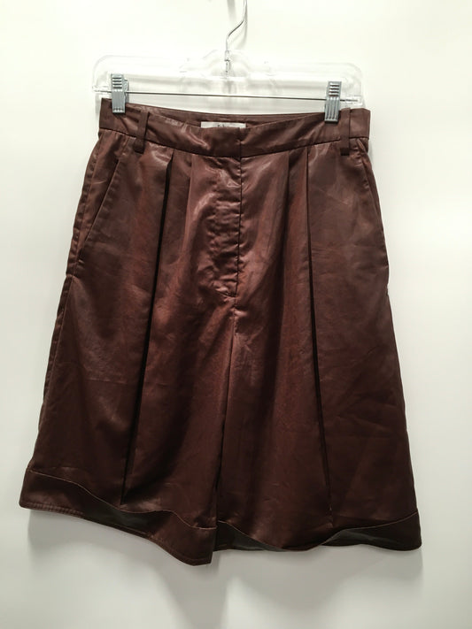 Maroon Shorts Tibi, Size 2