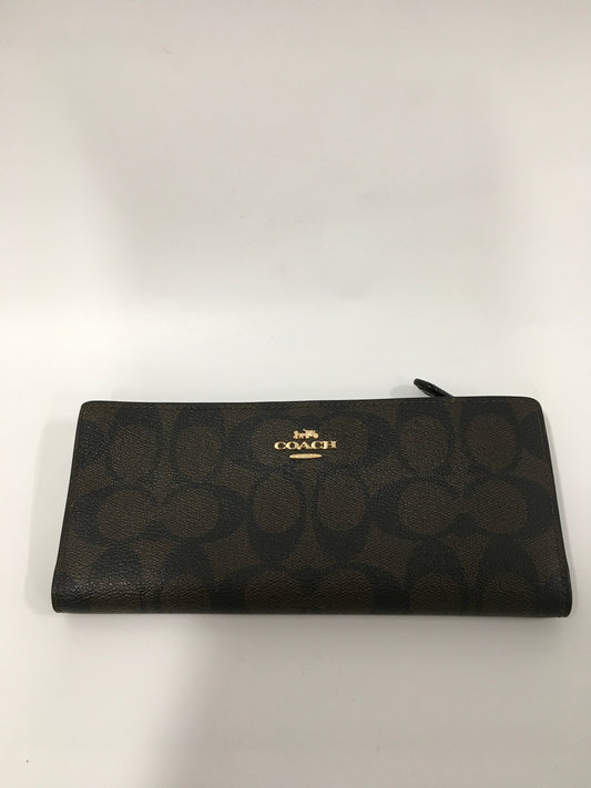 Wallet By Coach, Size: Small