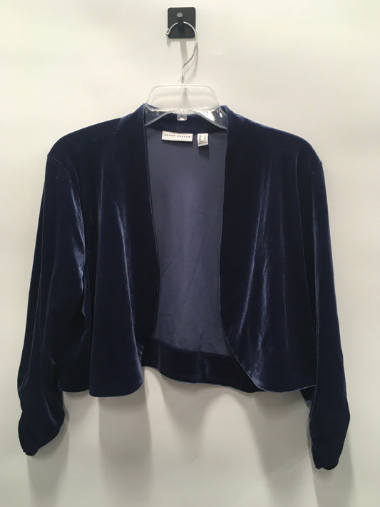 Navy Cardigan Susan Graver, Size L