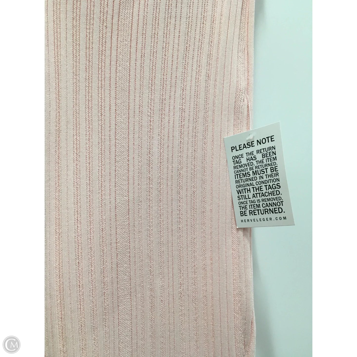 Pants Luxury Designer By Herve Leger In Pink, Size: M