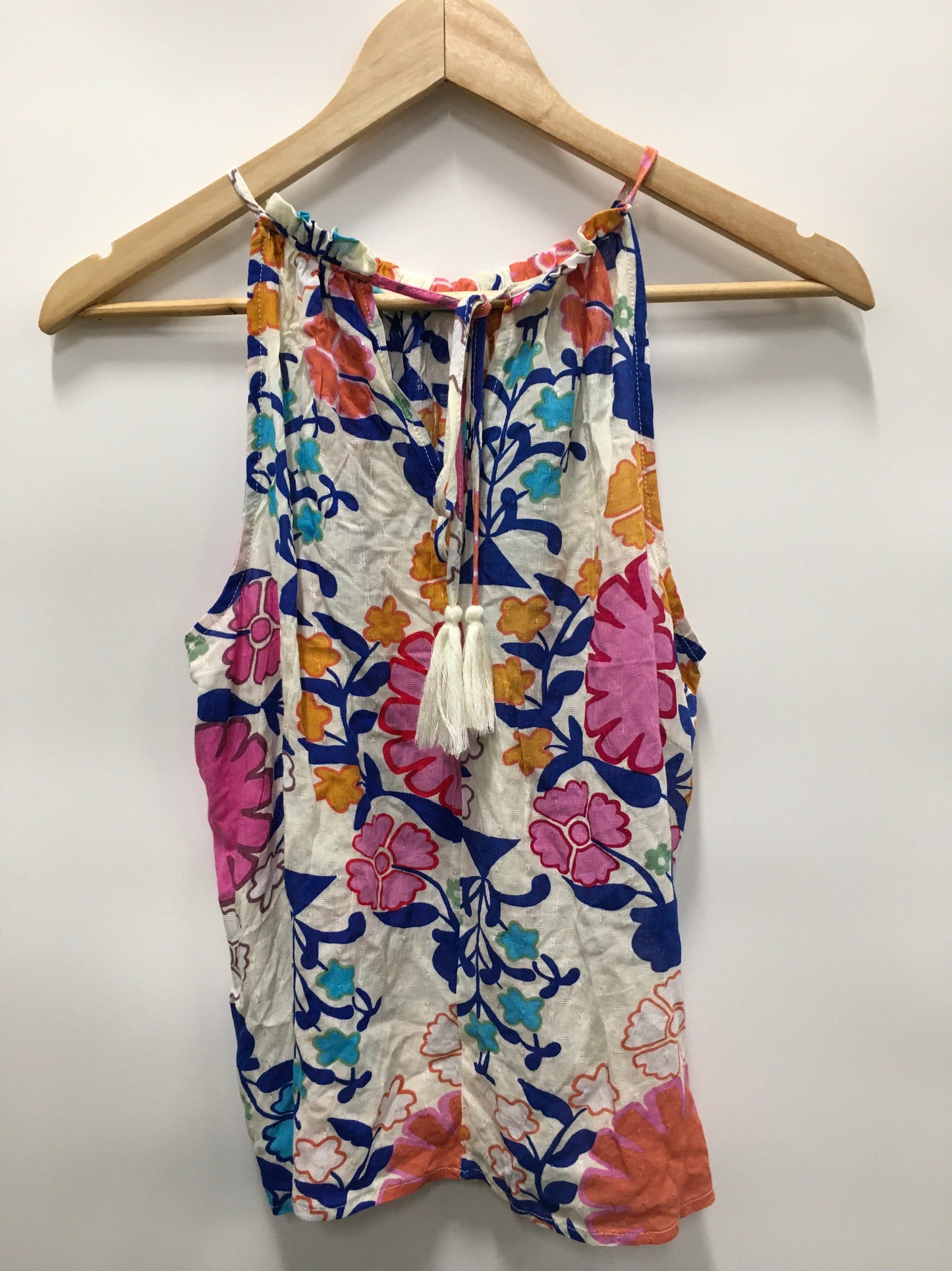 Floral Print Top Sleeveless Rachel Roy, Size Xs