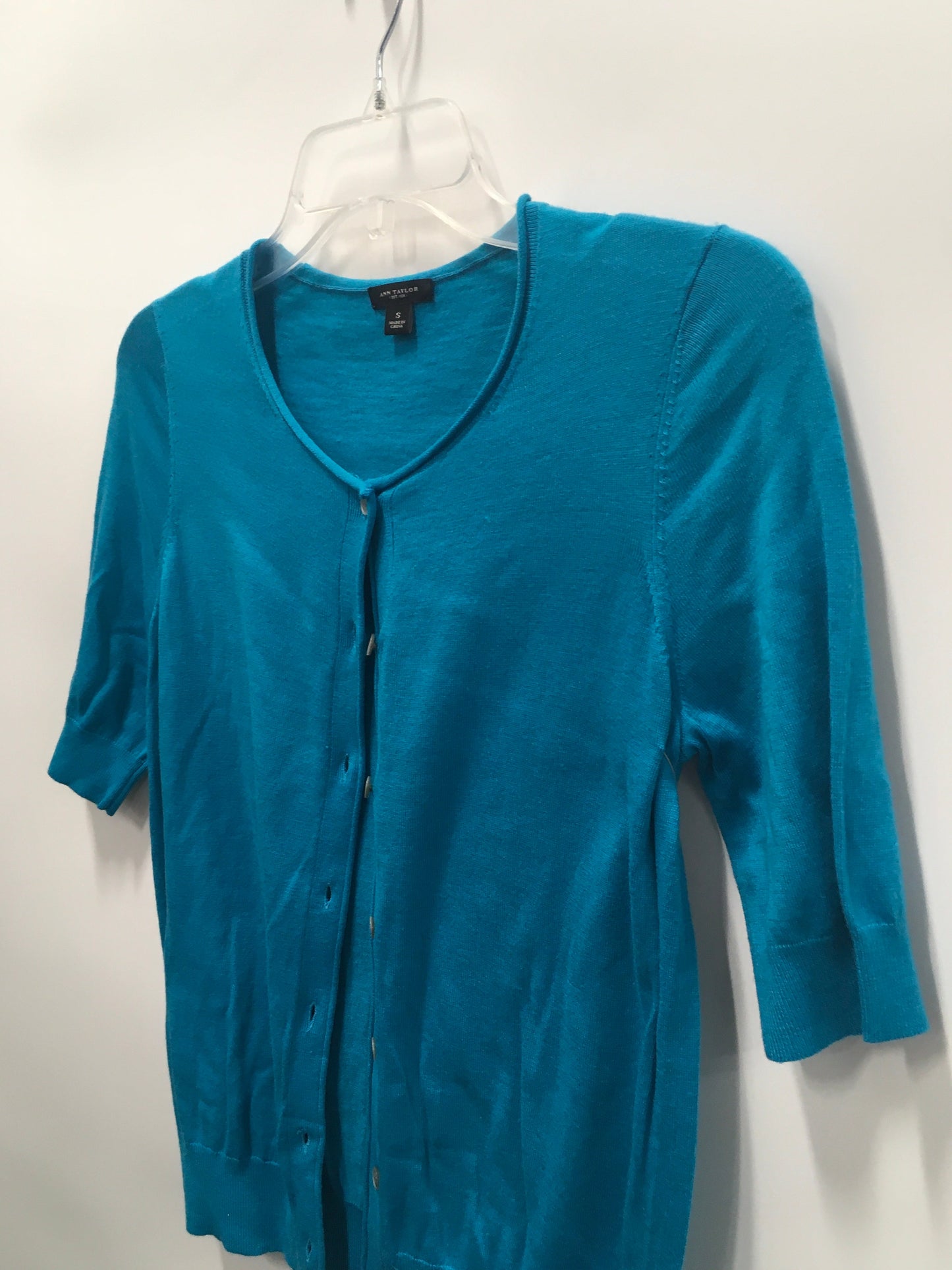 Blue Cardigan Ann Taylor, Size S