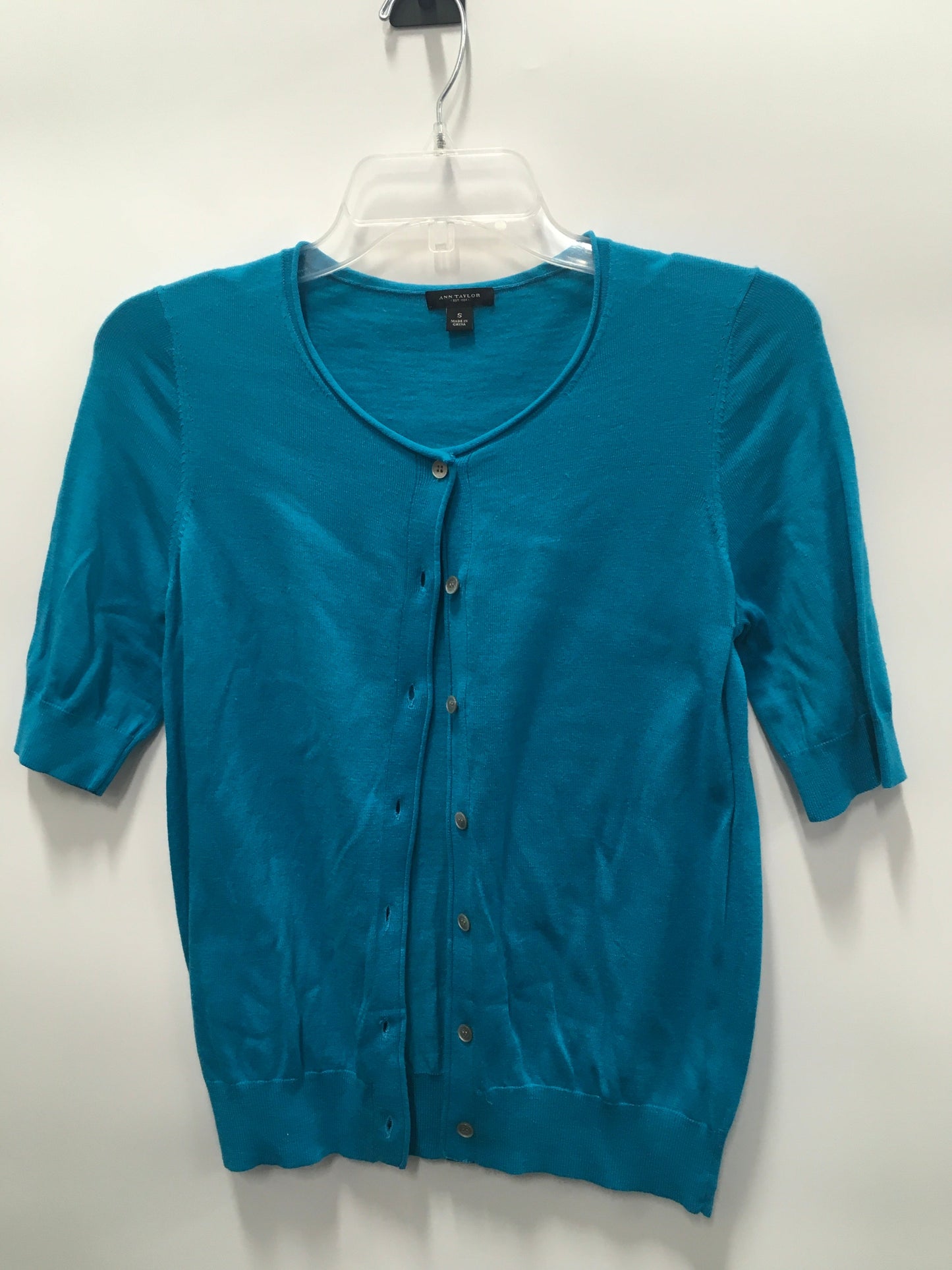 Blue Cardigan Ann Taylor, Size S