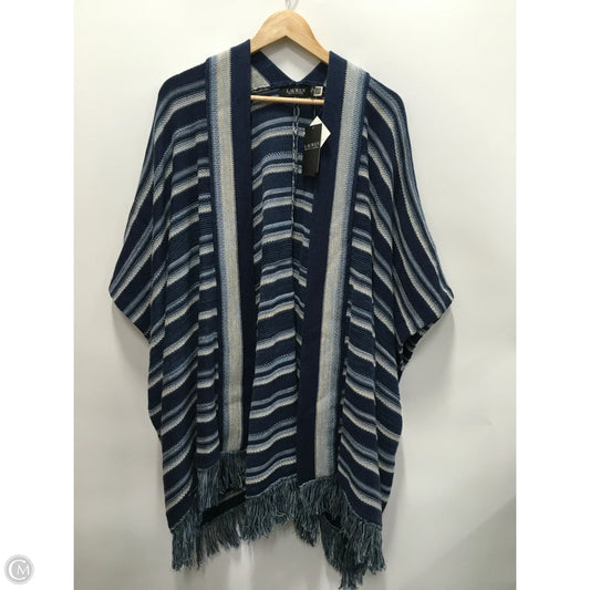 Sweater Cardigan By Ralph Lauren In Blue, Size: M