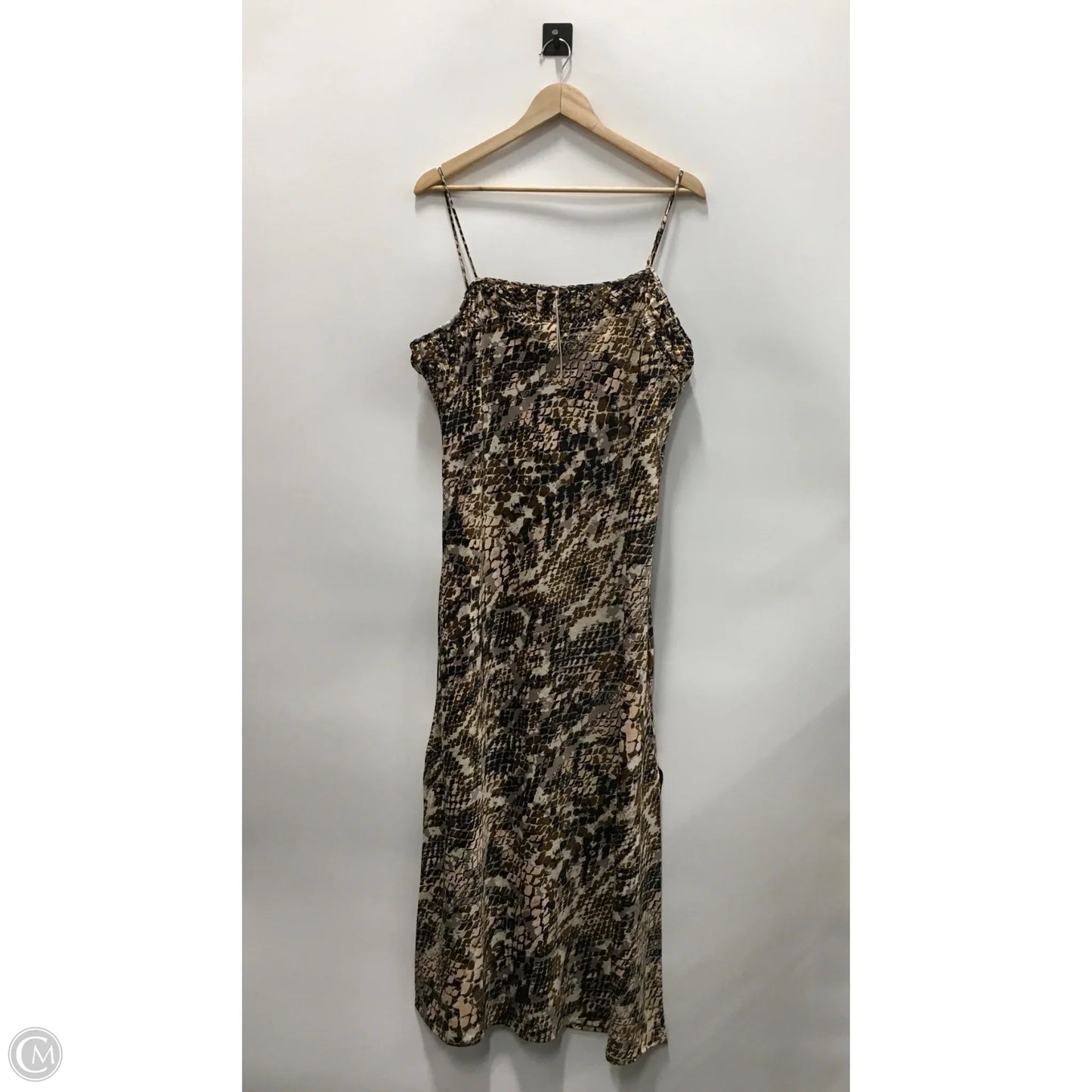 Dress Casual Maxi By Anthropologie In Snakeskin Print, Size: Xl