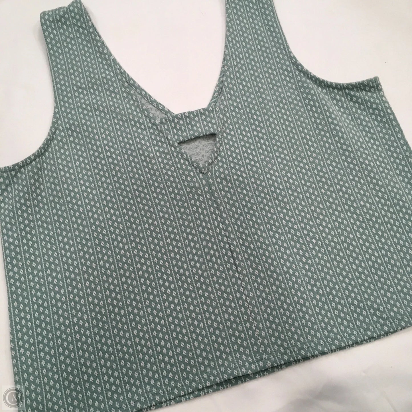 Top Sleeveless By Madewell In Aqua, Size: Xl