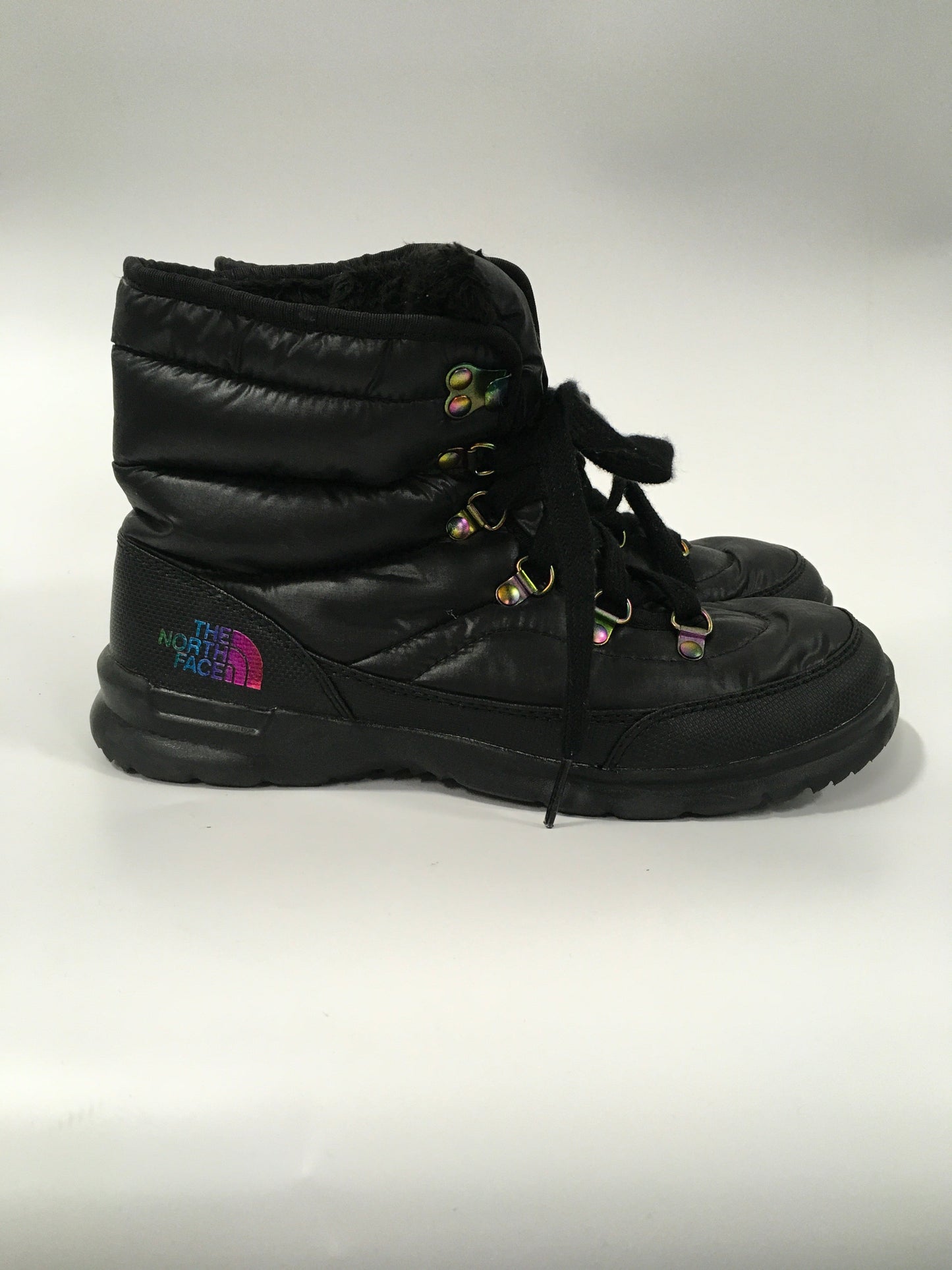 Black Boots Snow North Face, Size 7
