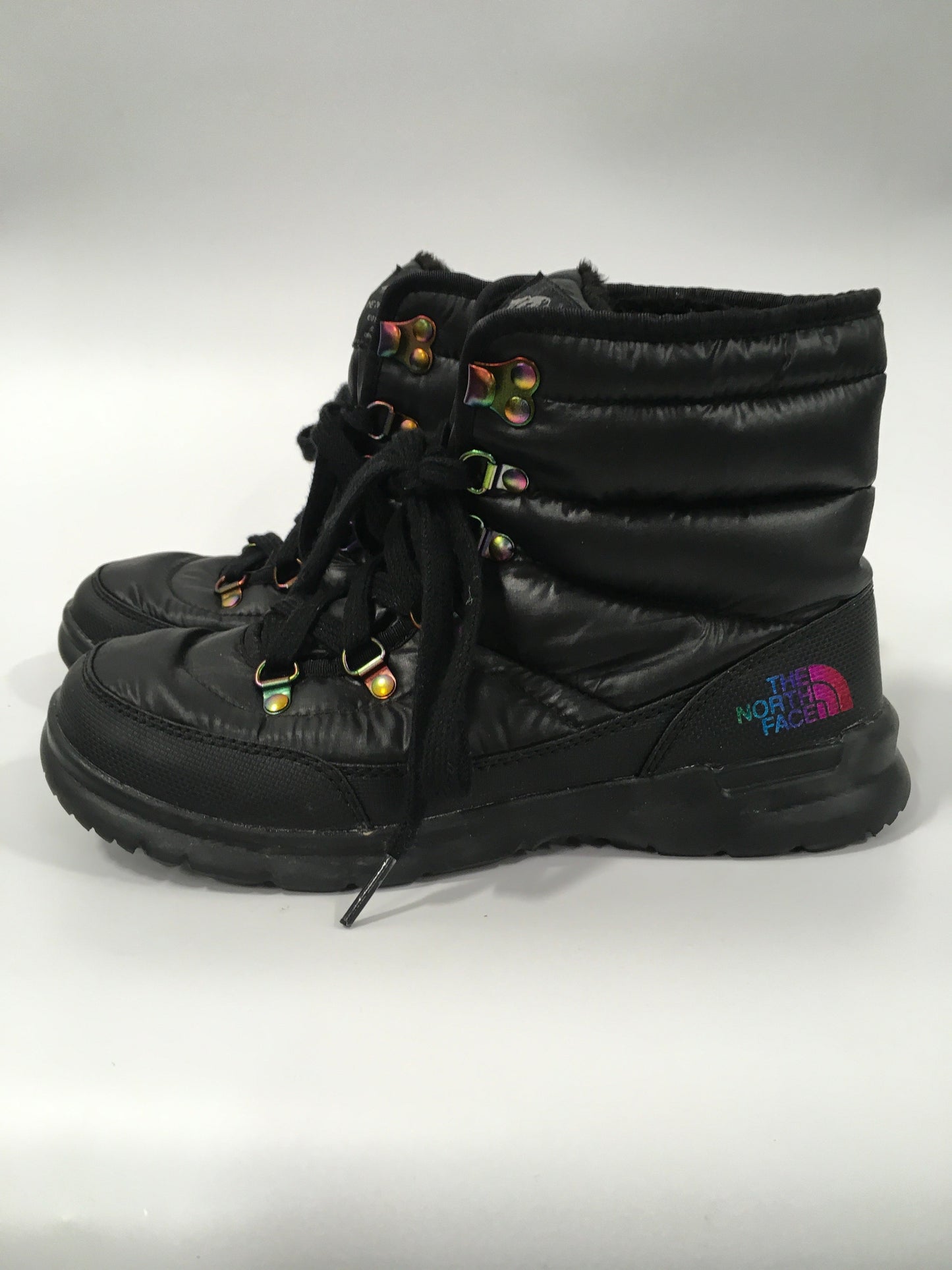Black Boots Snow North Face, Size 7