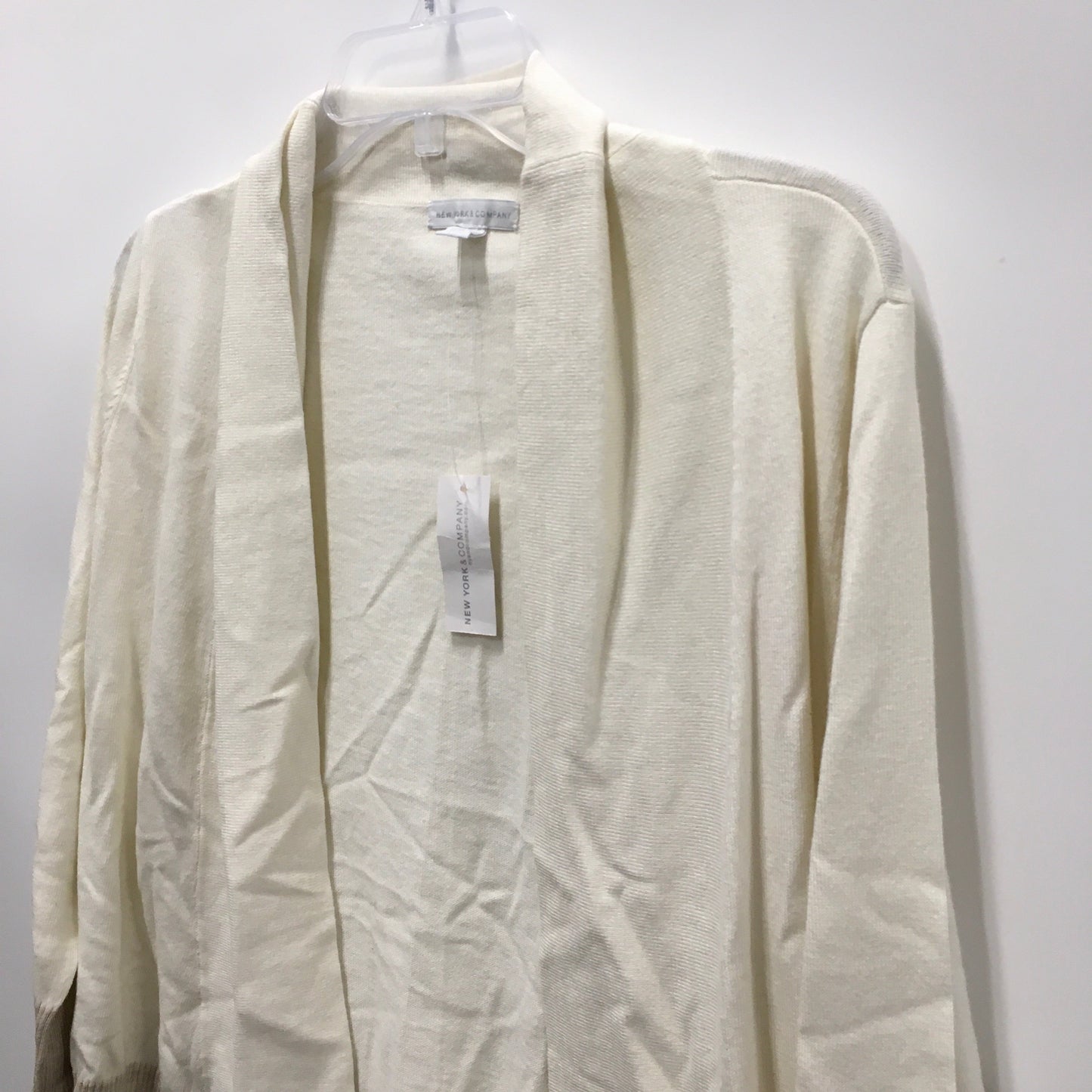 Cream Cardigan New York And Co, Size L