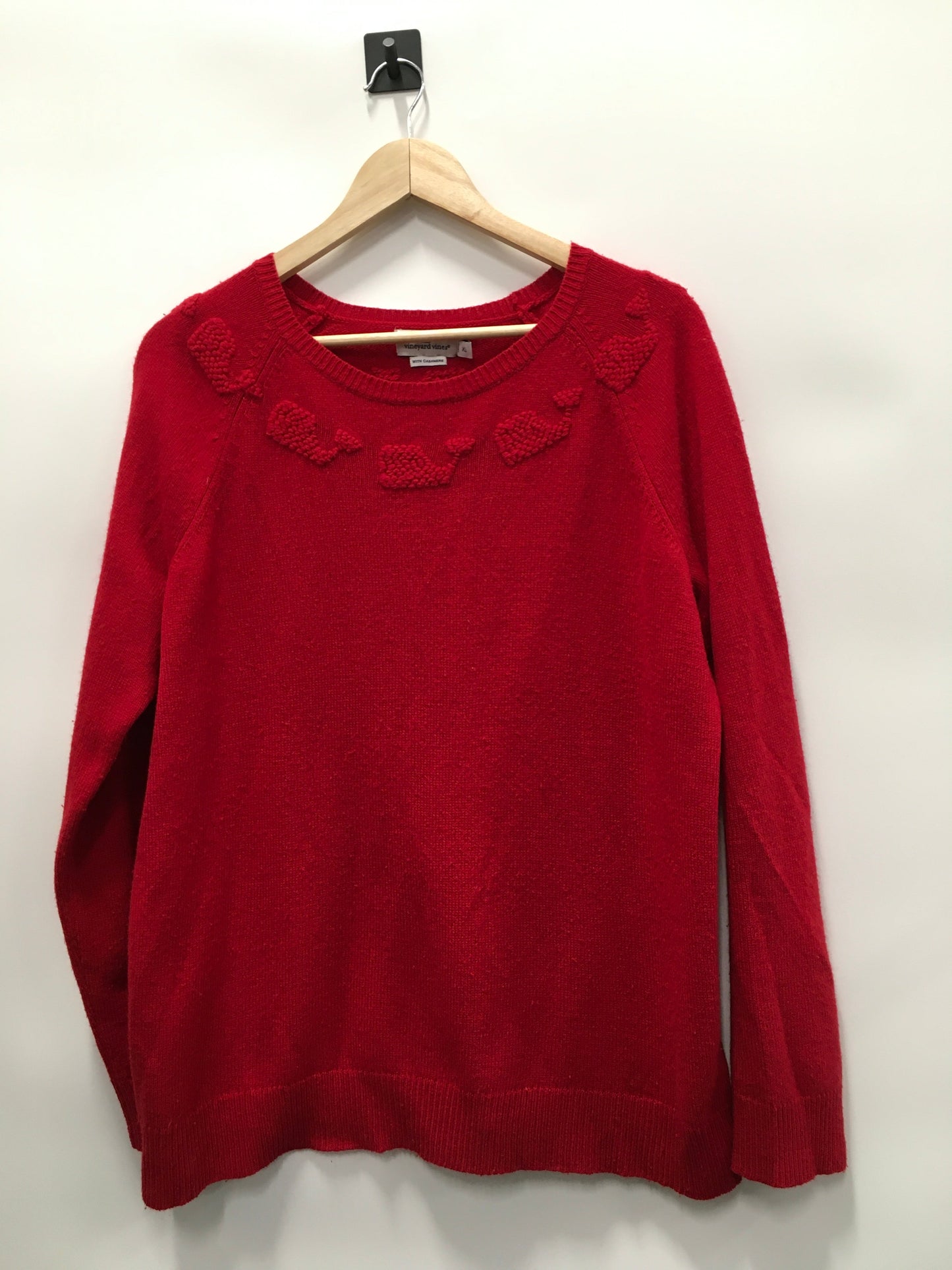 Sweater By Vineyard Vines In Red, Size: Xl