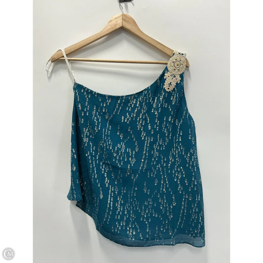 Top Sleeveless Designer By Lilly Pulitzer In Teal, Size: 6