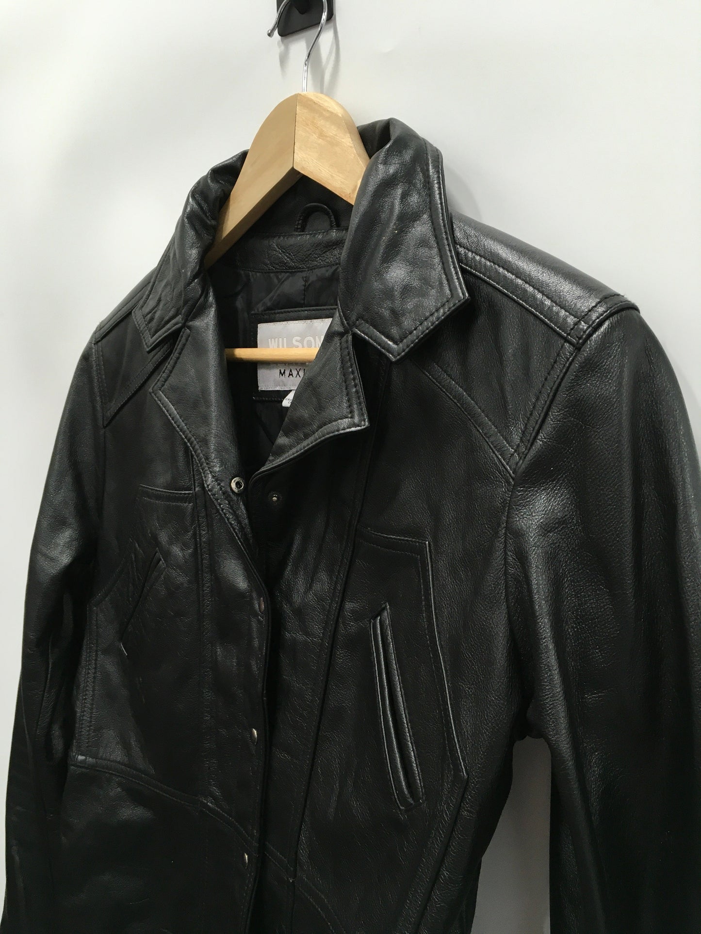 Jacket Leather By Wilsons Leather  Size: S