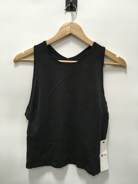 Athletic Tank Top By Lululemon In Black, Size: 10