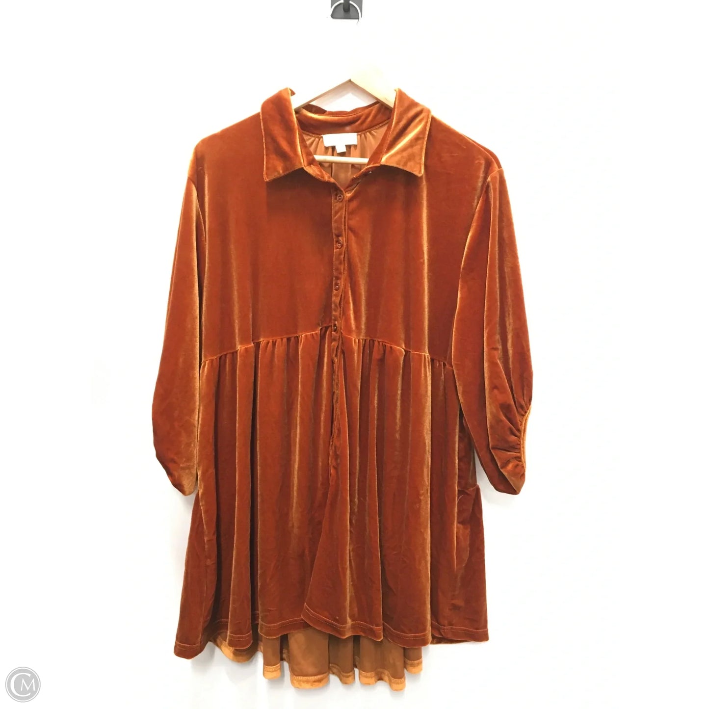 Dress Casual Short By Umgee In Orange, Size: M