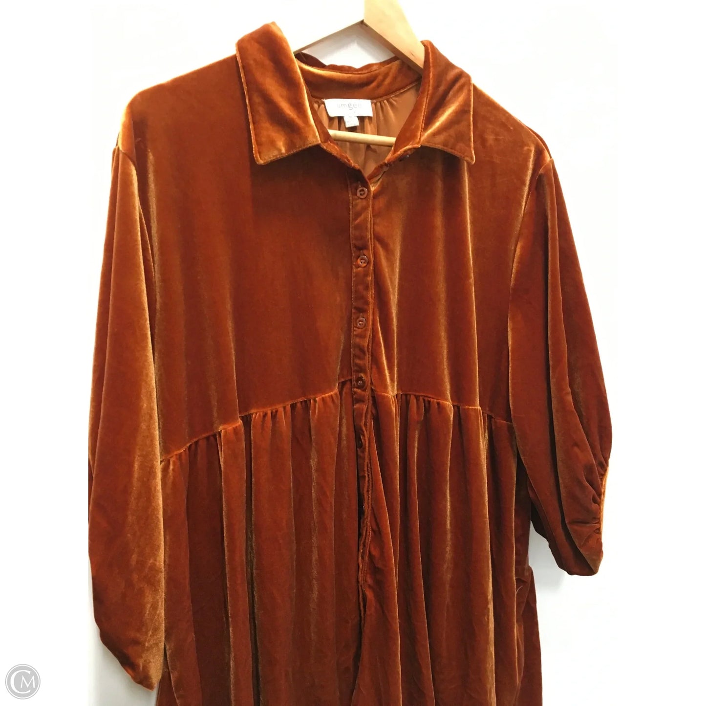 Dress Casual Short By Umgee In Orange, Size: M