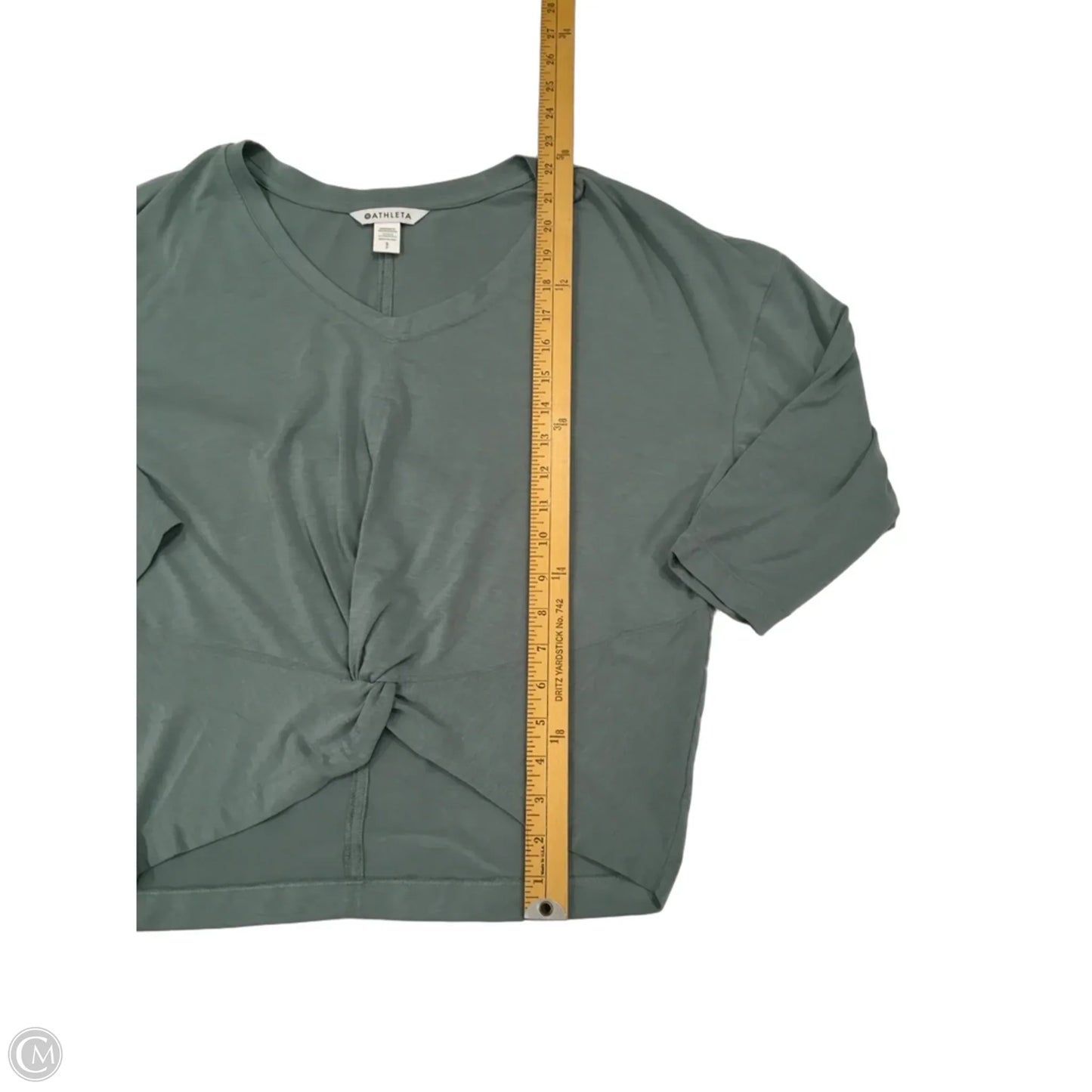 Athletic Top Long Sleeve Crewneck By Athleta In Blue, Size: S