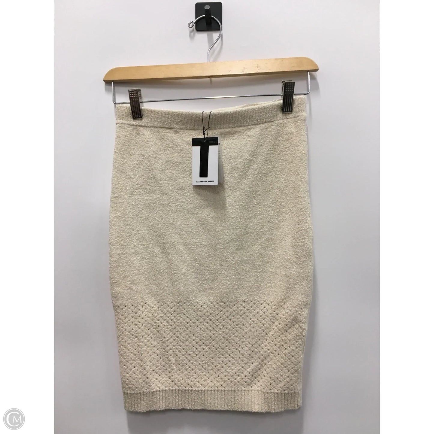 Skirt Luxury Designer By Alexander Wang In Cream, Size: S