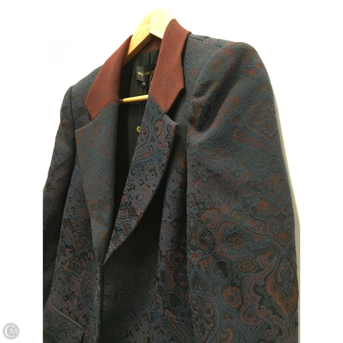 Blazer designer By kobi halperin In Paisley Print, Size: S