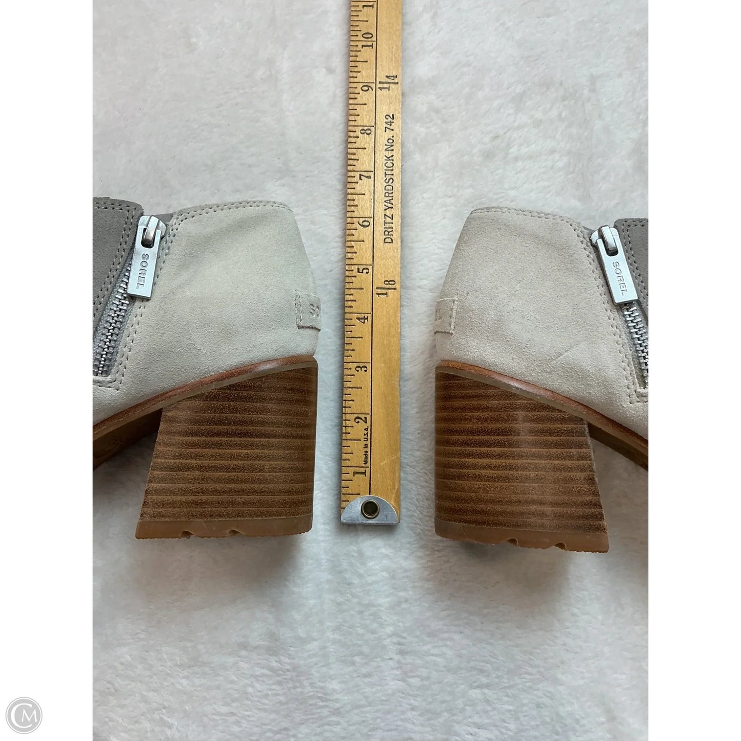 Shoes Heels Block By Sorel In Grey, Size: 7.5