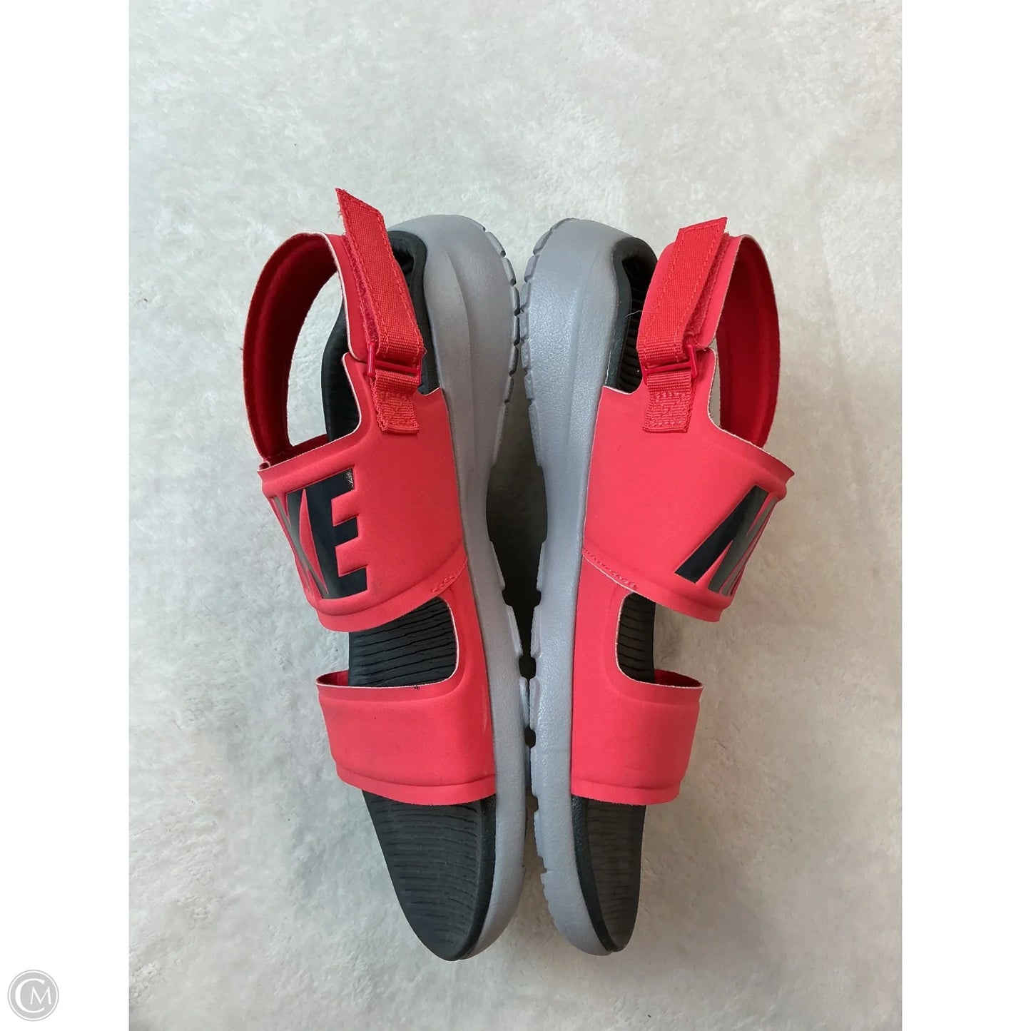 Sandals Flats By Nike In Red, Size: 7