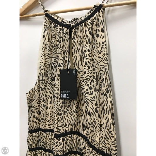Dress Casual Maxi By Paige In Animal Print, Size: L
