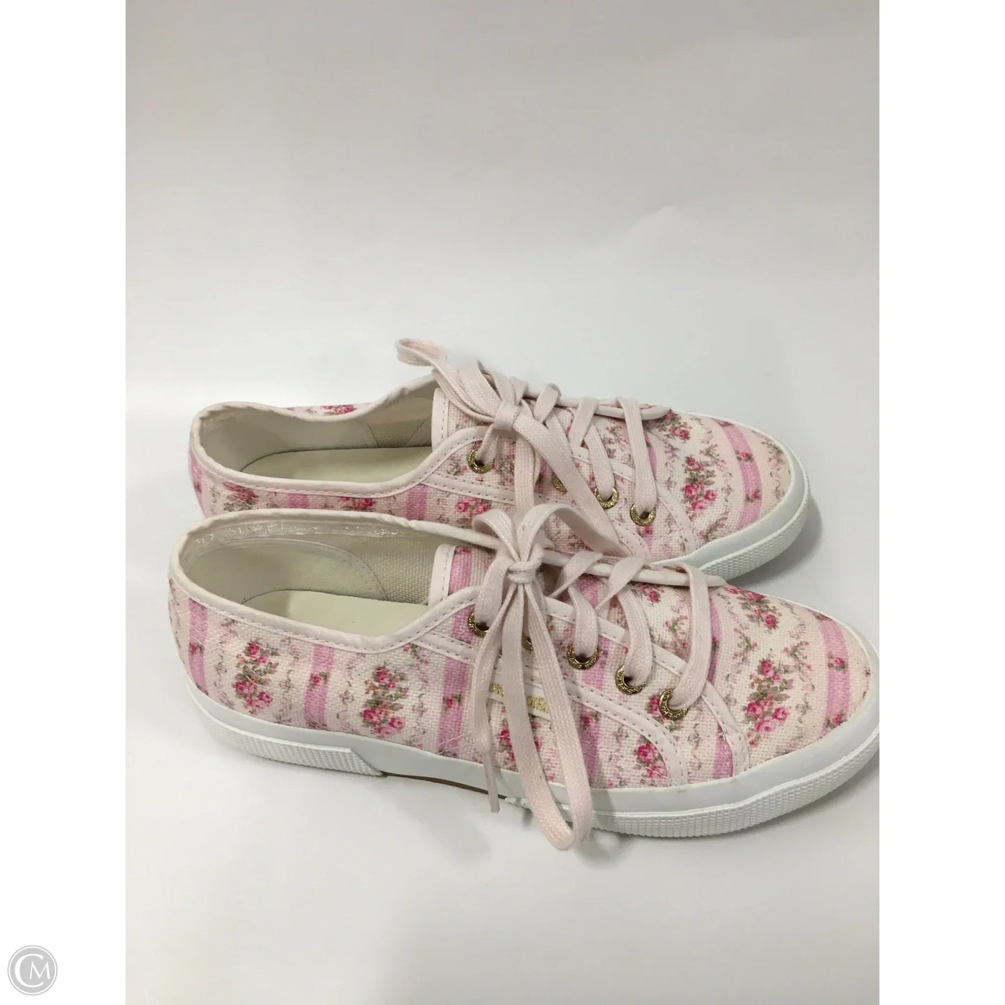 Shoes Sneakers By Superga In Floral Print, Size: 7