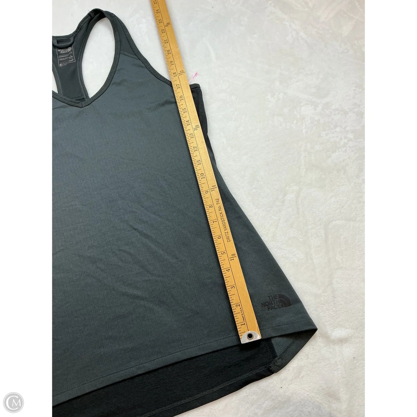 Athletic Tank Top By The North Face In Grey, Size: S