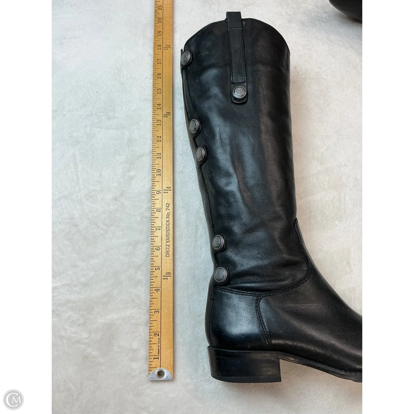 Boots Leather By Arturo Chiang In Black, Size: 7.5