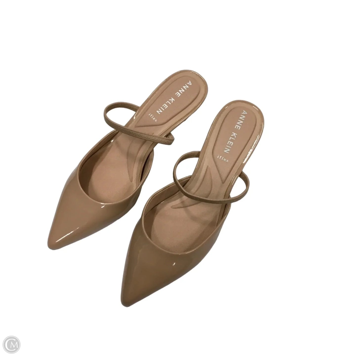 Shoes Heels Kitten By Anne Klein In Tan, Size: 9