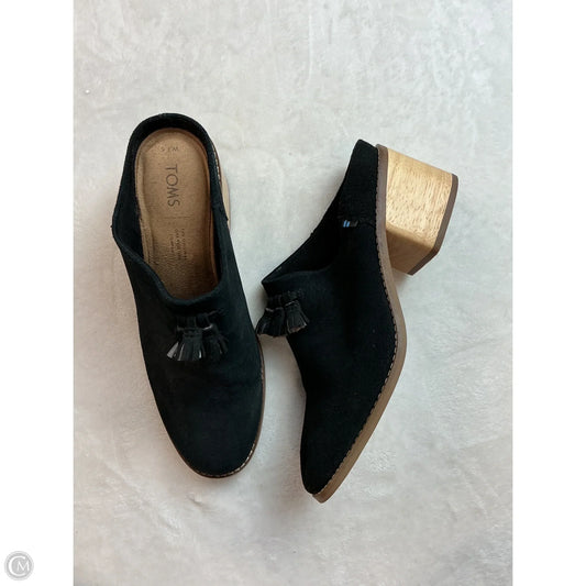 Shoes Heels Block By Toms In Black, Size: 7.5