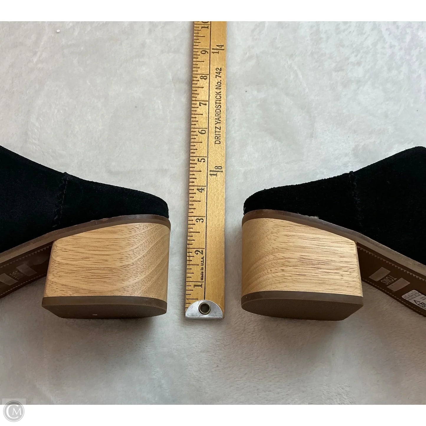 Shoes Heels Block By Toms In Black, Size: 7.5