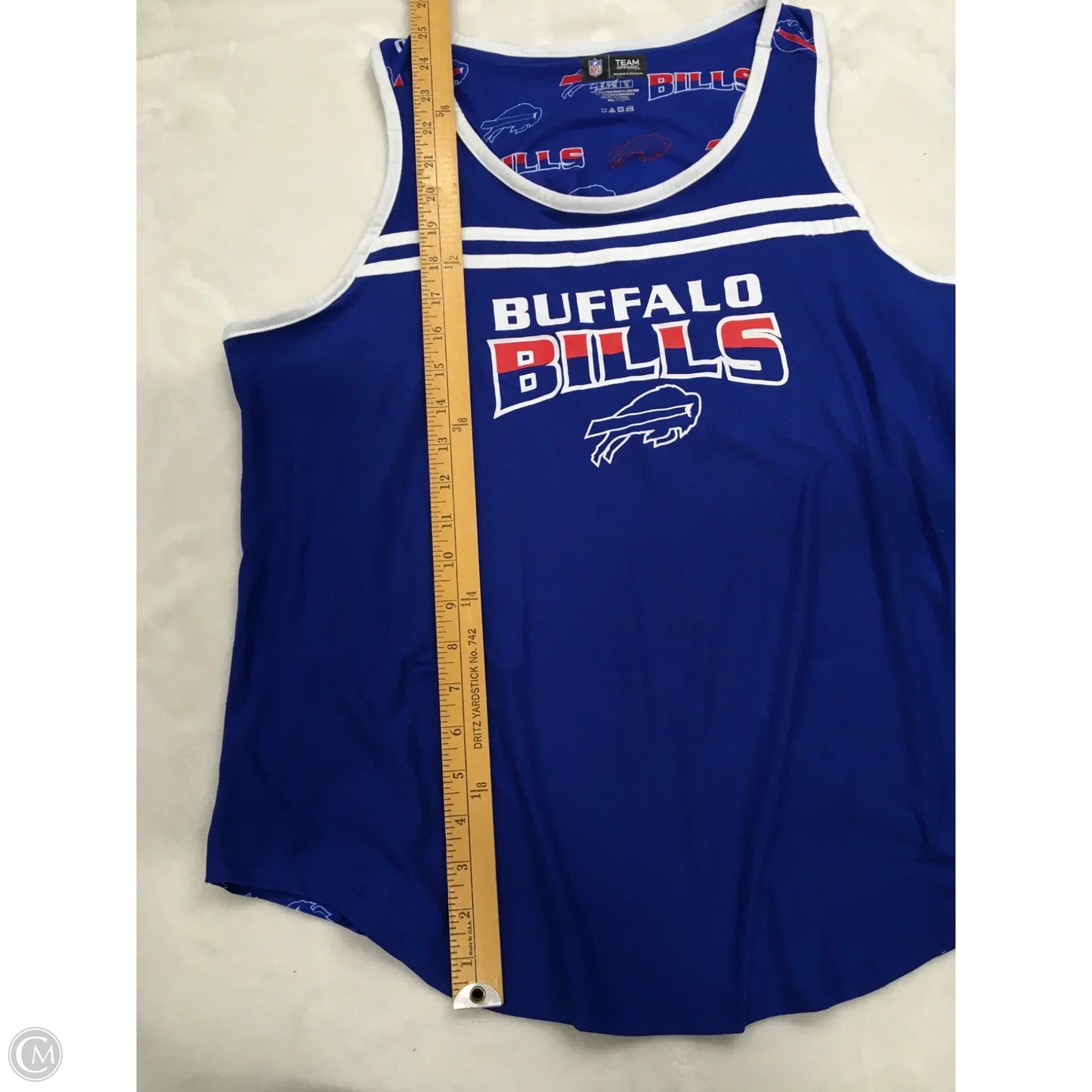 Tank Top By Nfl In Blue, Size: Xl