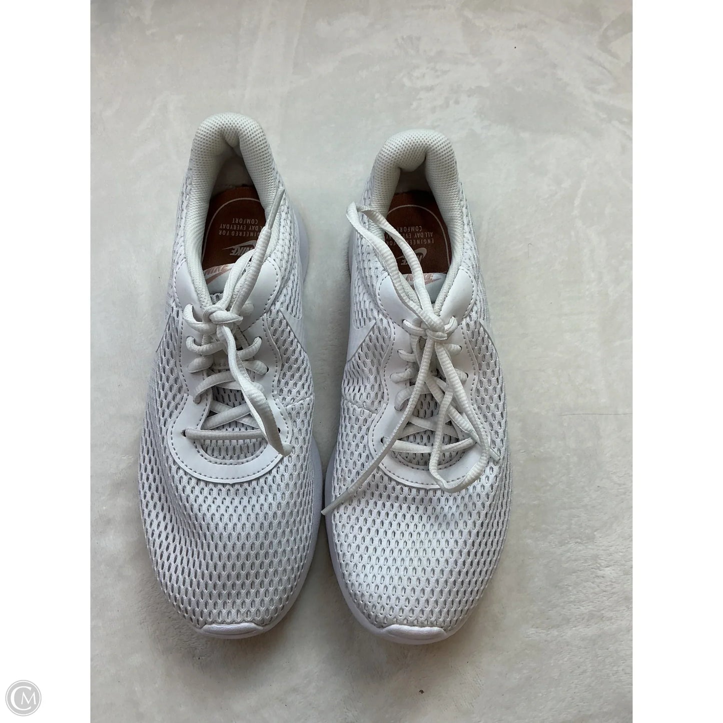 Shoes Athletic By Nike In White, Size: 9.5