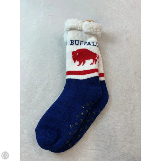 Socks By Clothes Mentor In Blue Red & White, Size: 0