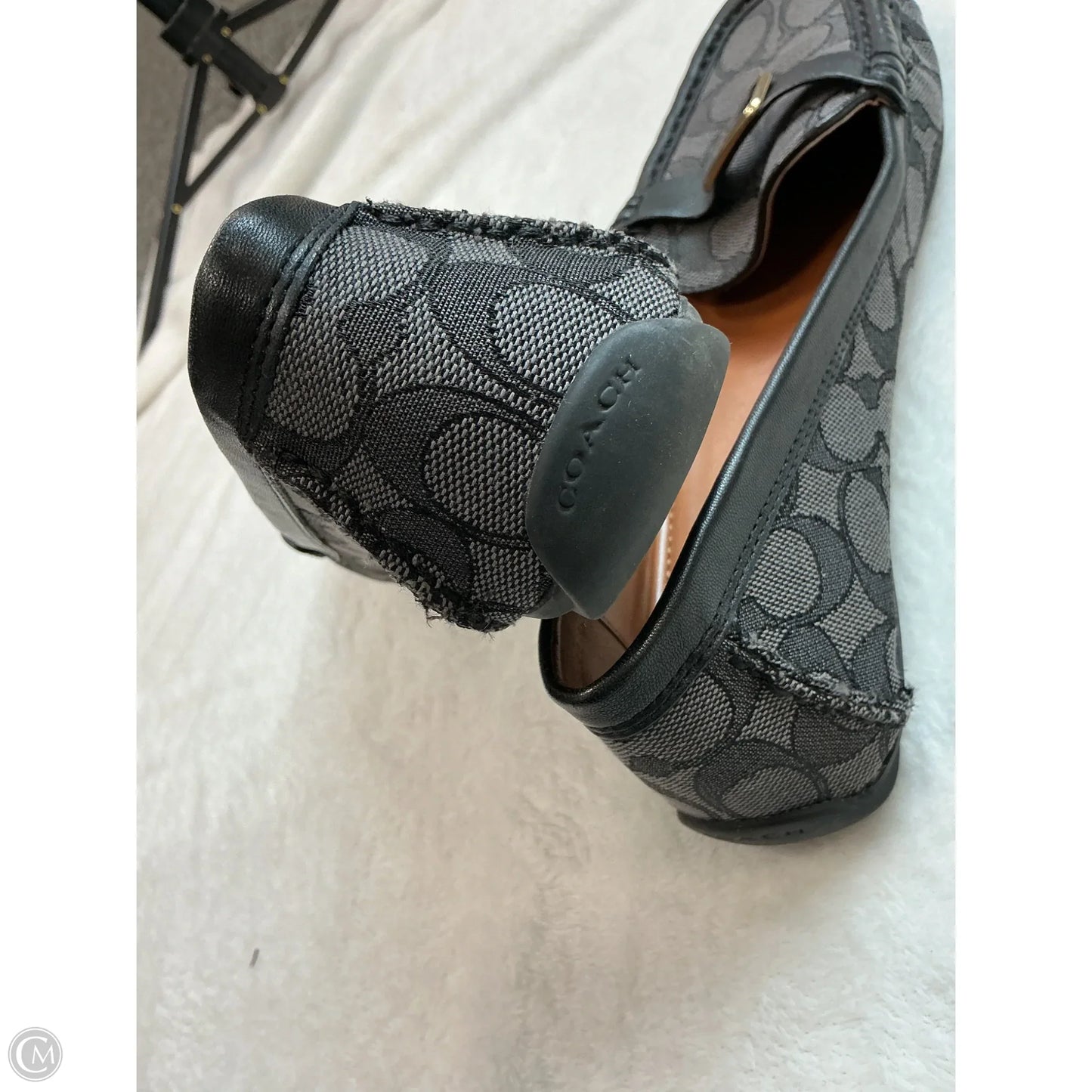 Shoes Designer By Coach In Black, Size: 8.5