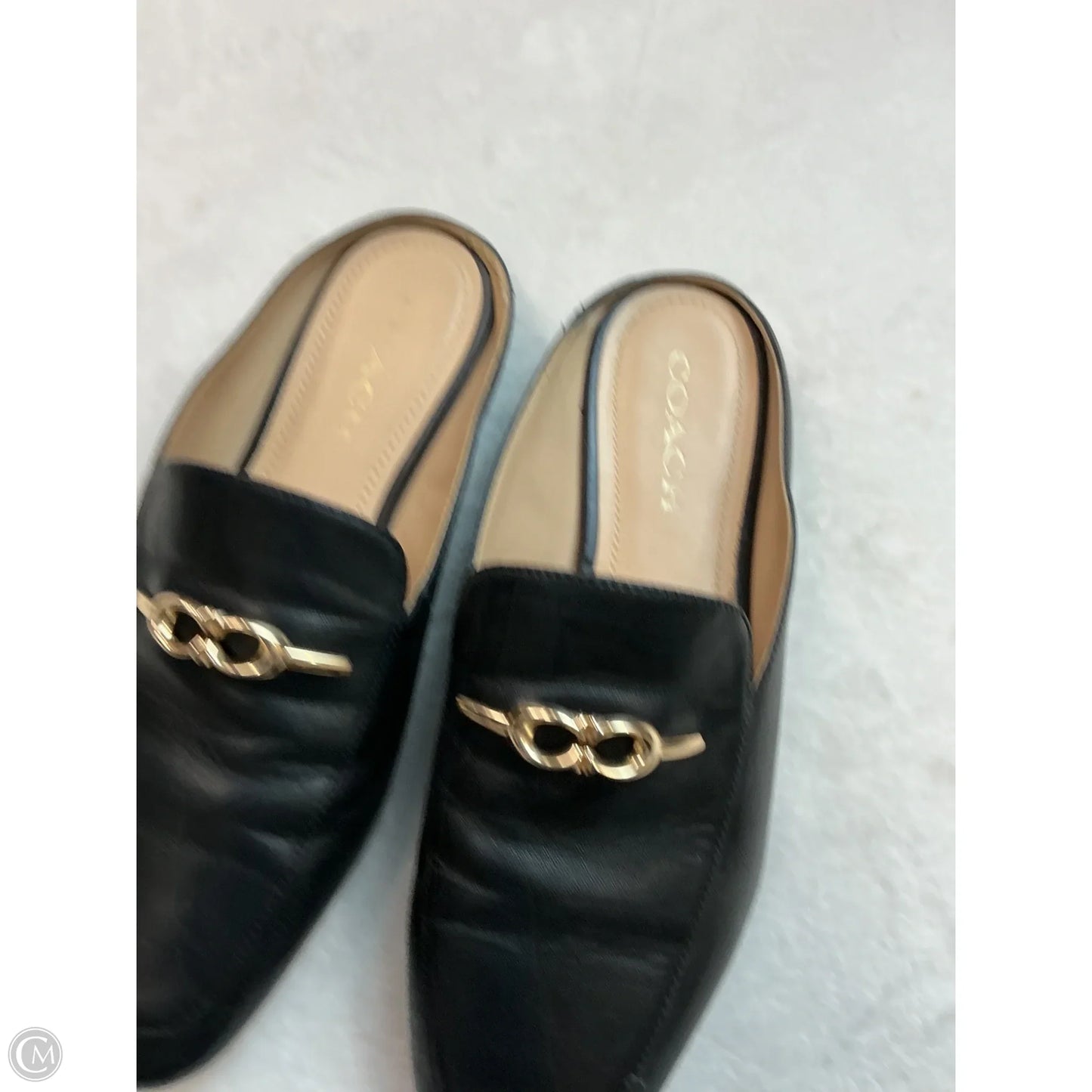 Shoes Designer By Coach In Black, Size: 8.5