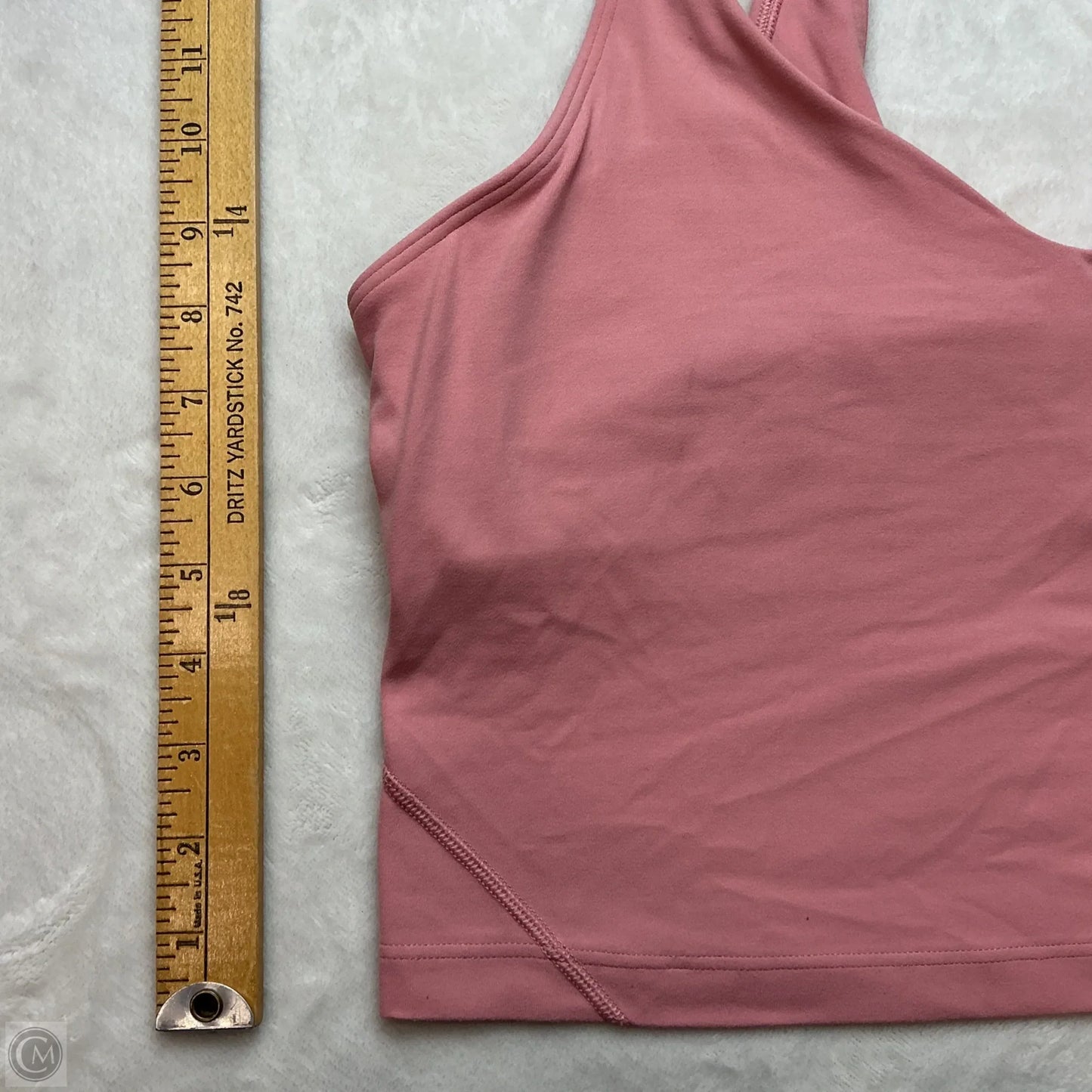 Athletic Tank Top By Lululemon In Pink, Size: 14