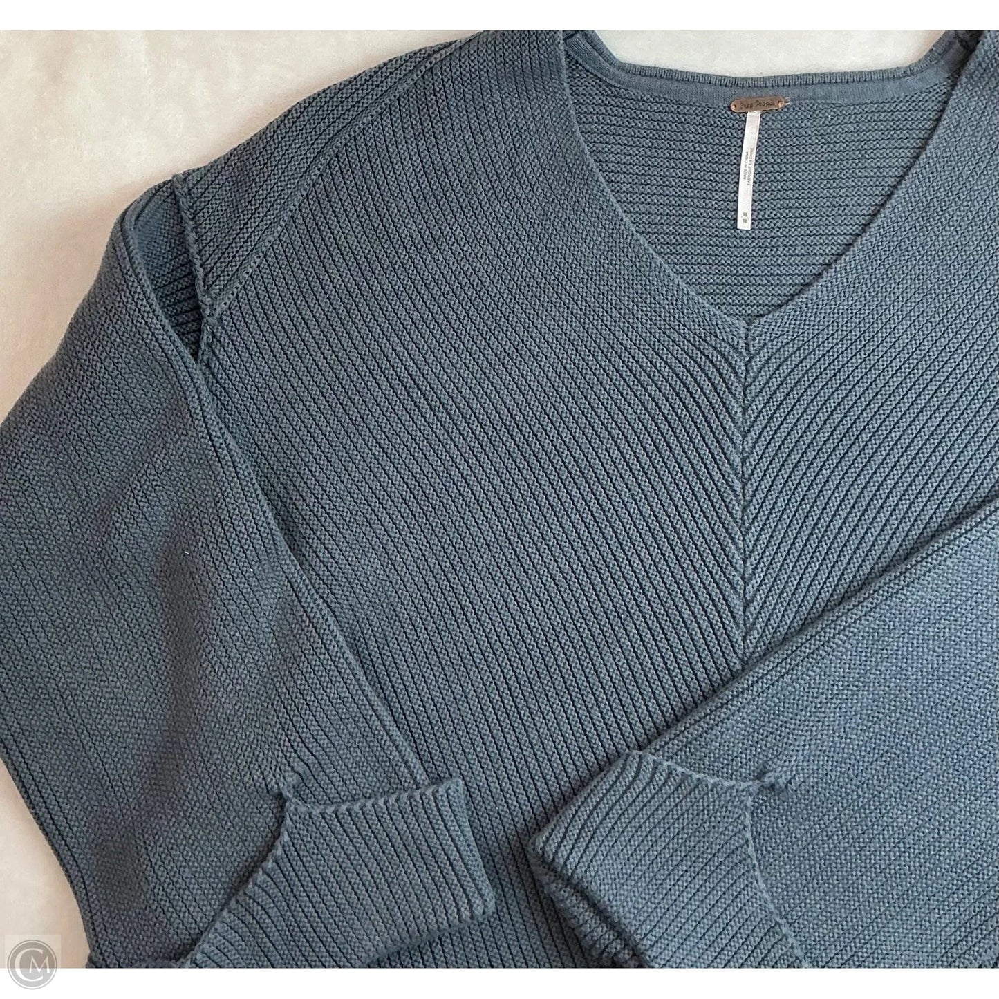 Sweater By Free People In Blue, Size: M
