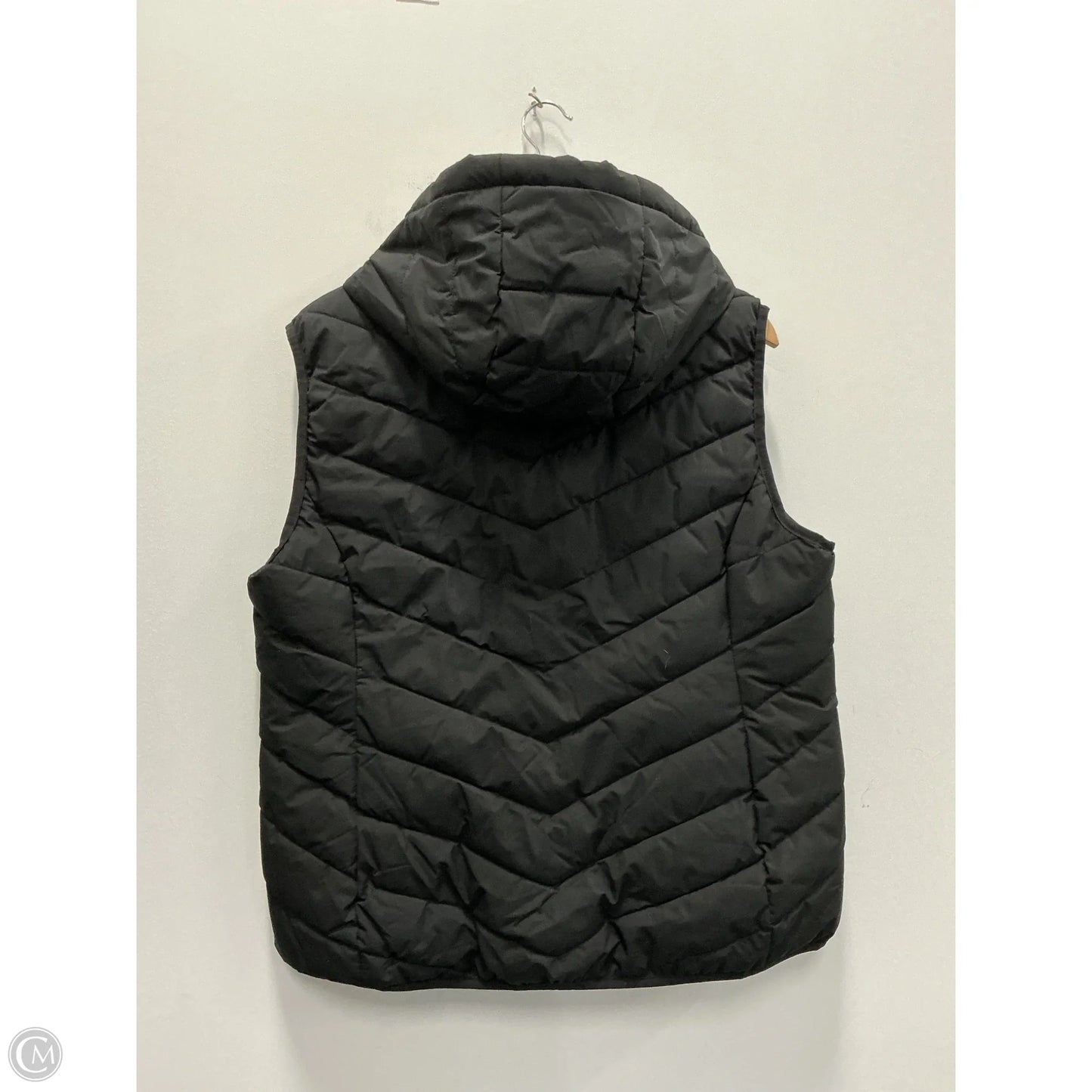 Vest Puffer & Quilted By Lauren By Ralph Lauren In Black, Size: Xl