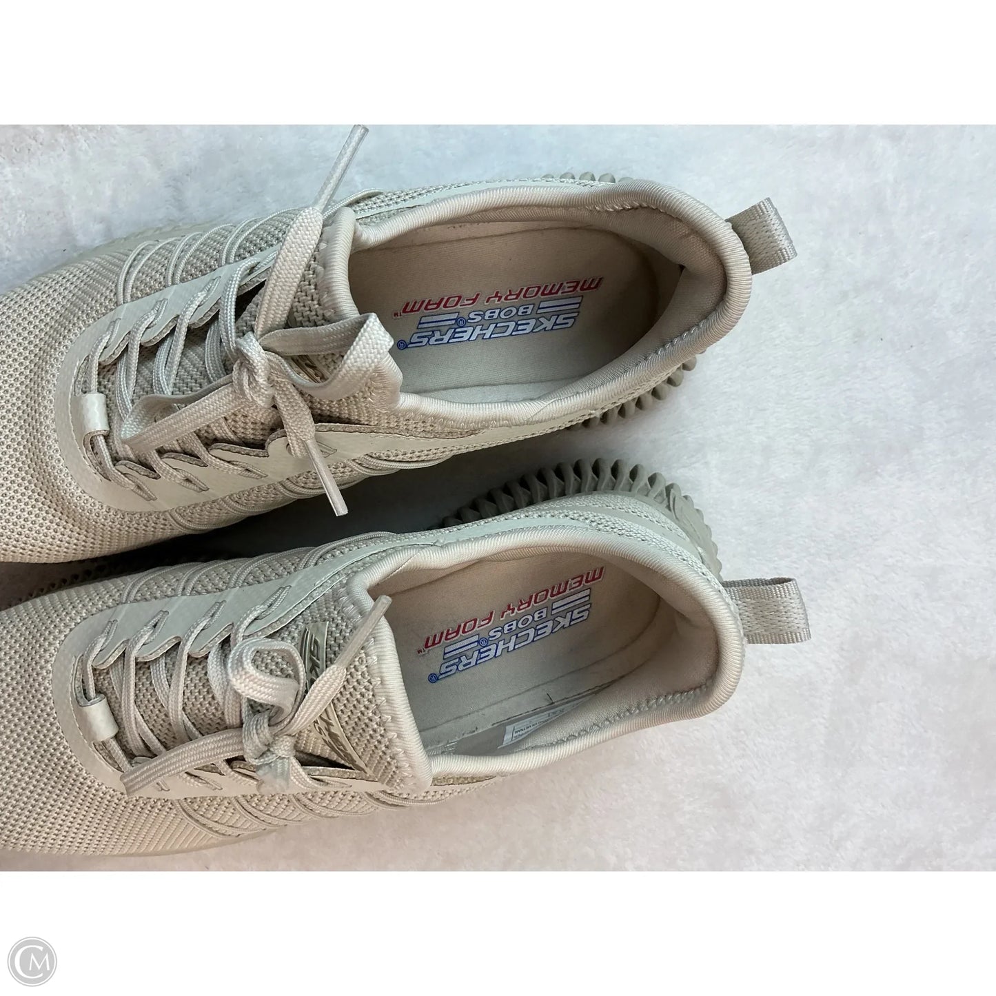Shoes Athletic By Skechers In Tan, Size: 8.5