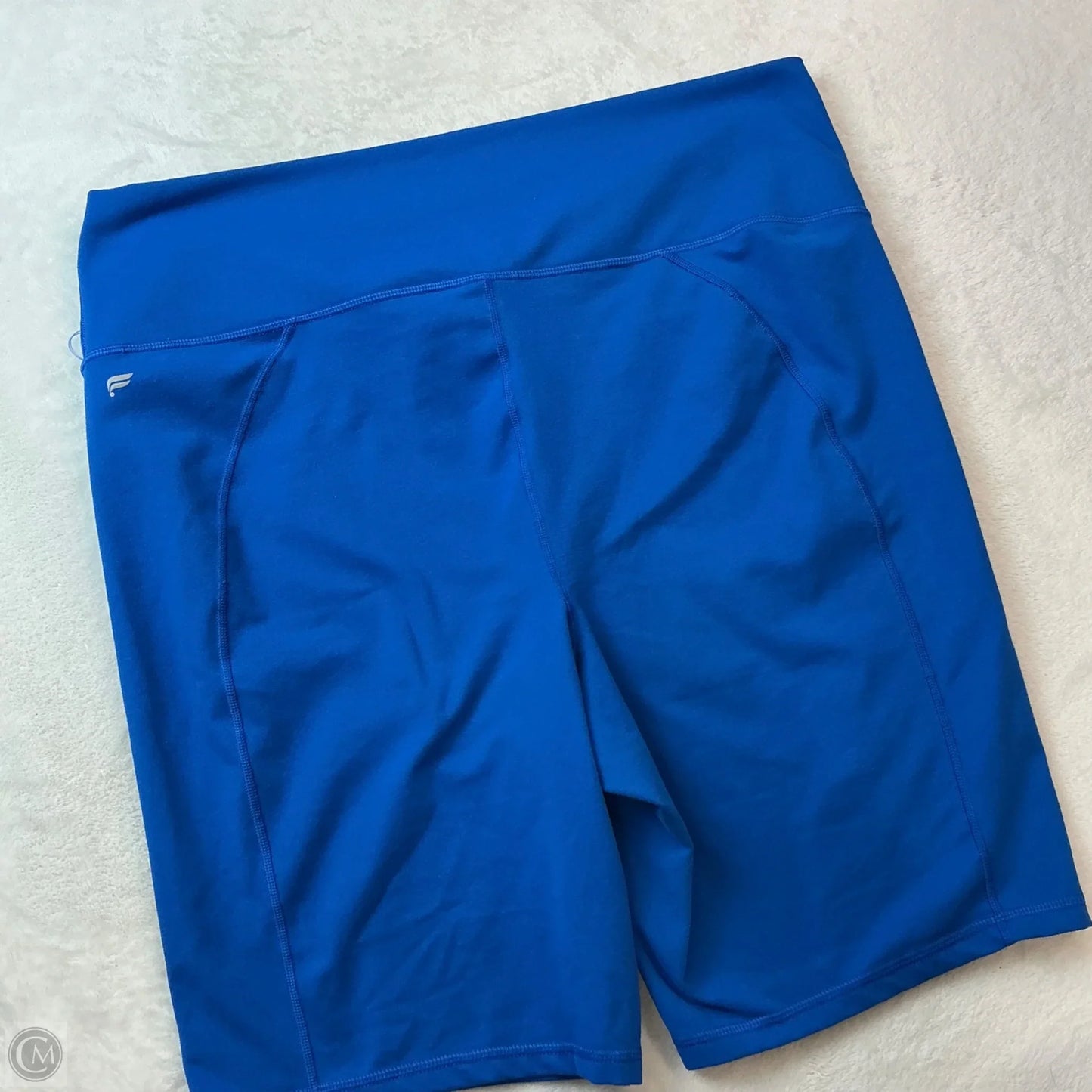 Athletic Shorts By Fabletics In Blue, Size: 2x