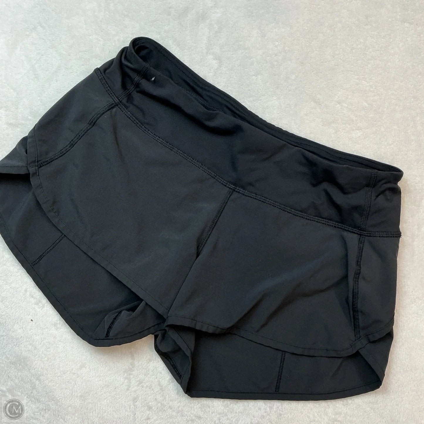 Athletic Shorts By Lululemon In Black, Size: 4
