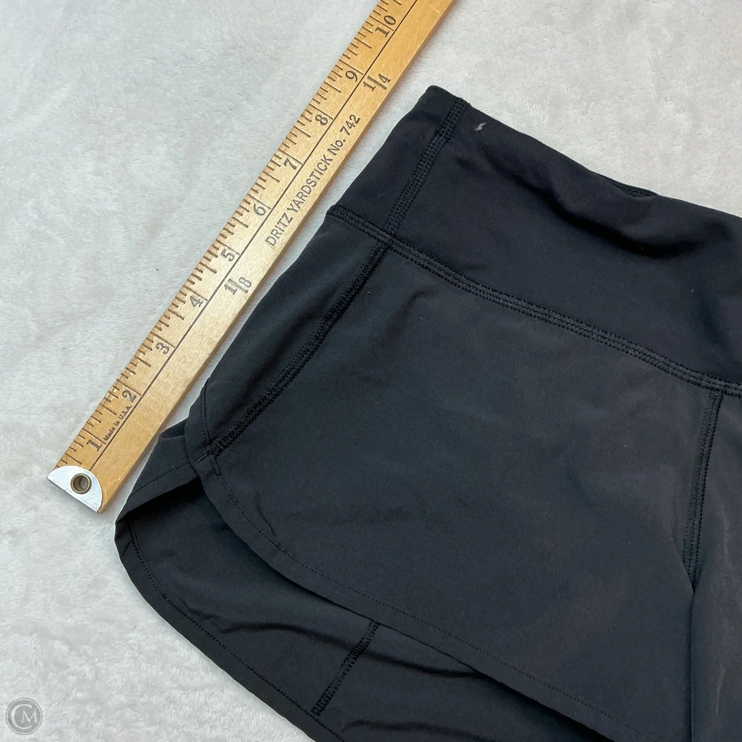 Athletic Shorts By Lululemon In Black, Size: 4