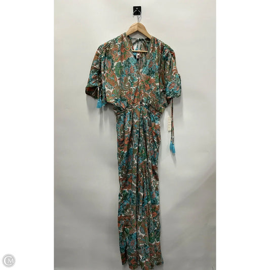 Jumpsuit By Clothes Mentor In Blue & Orange, Size: S