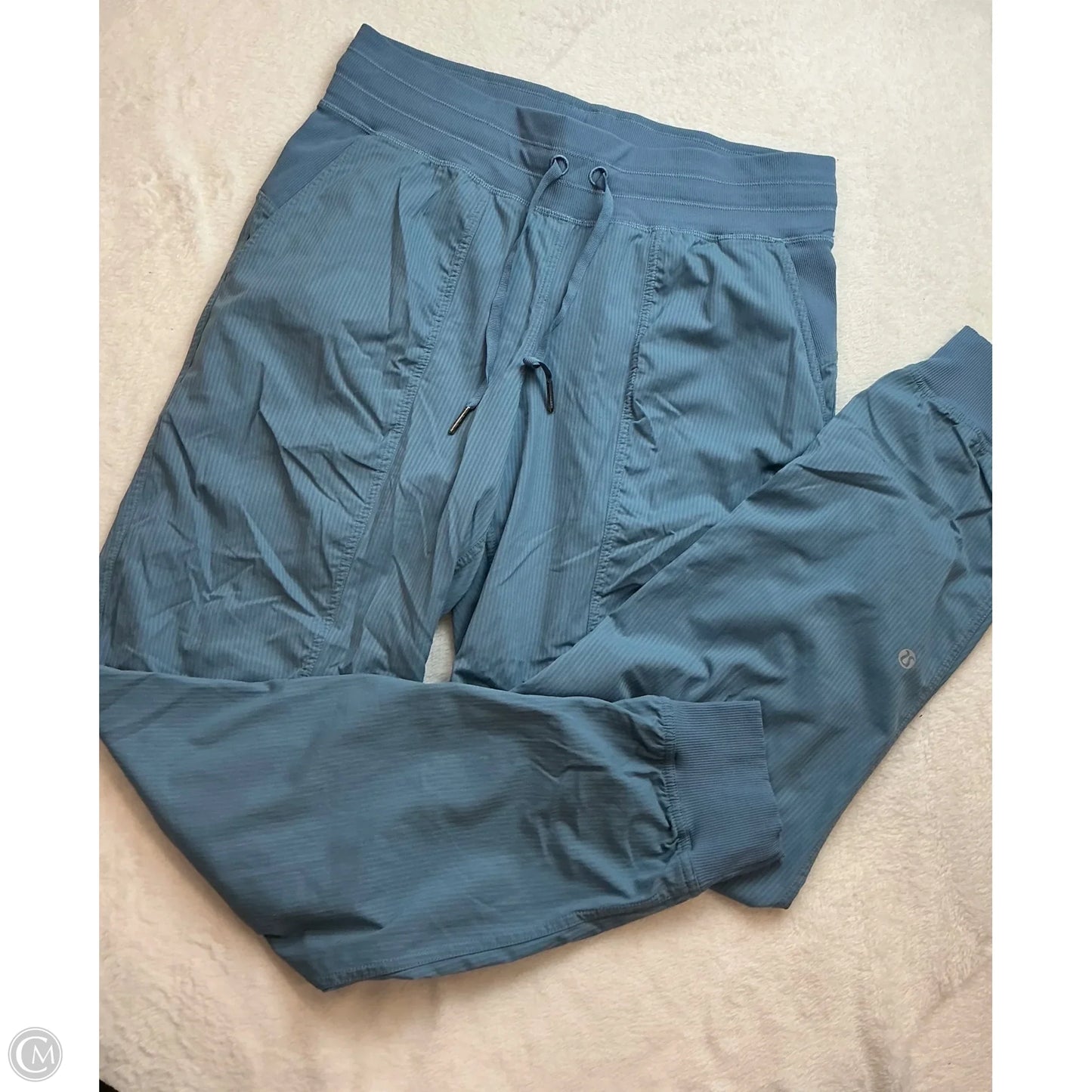 Athletic Pants By Lululemon In Blue, Size: 8