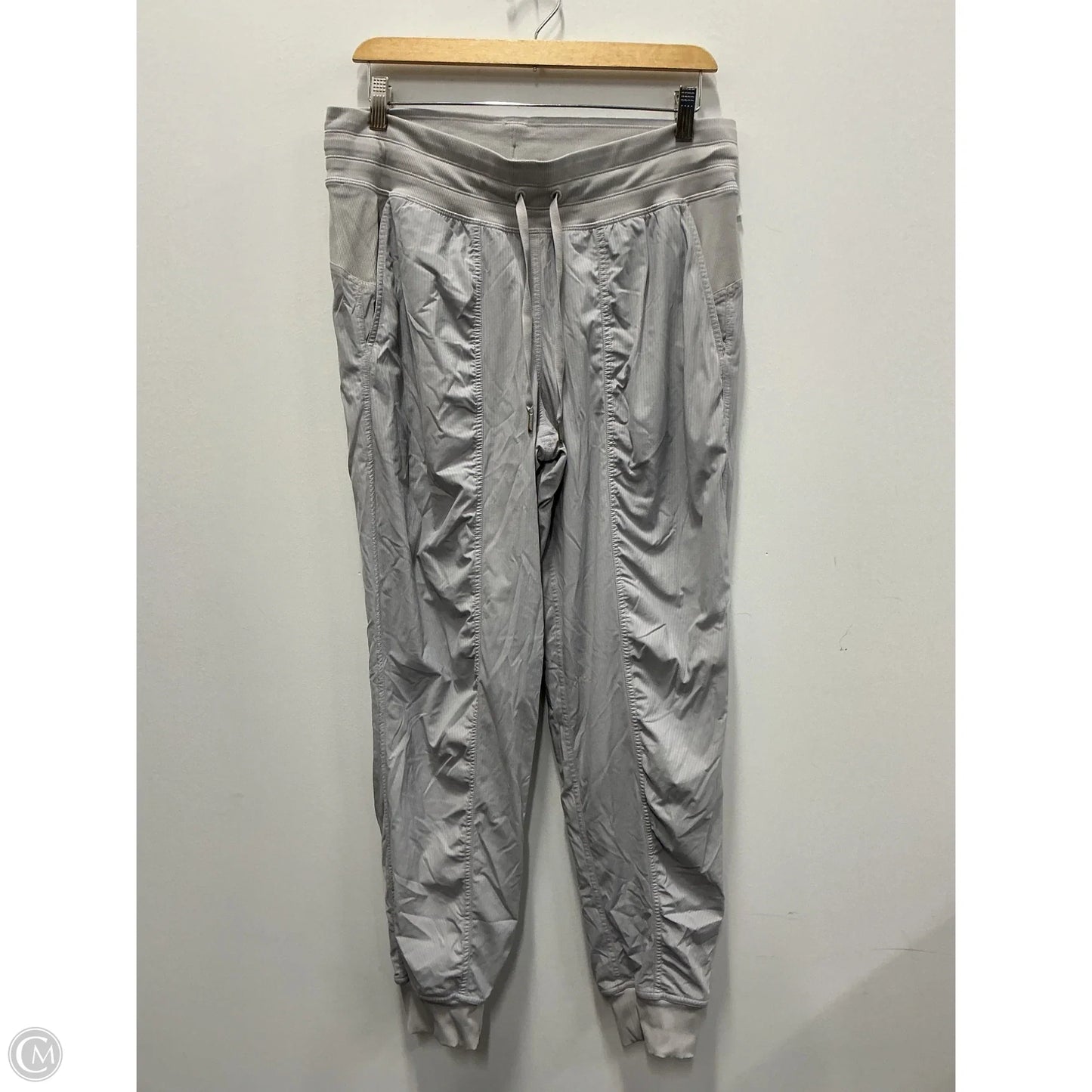 Athletic Pants By Lululemon In Grey, Size: 10