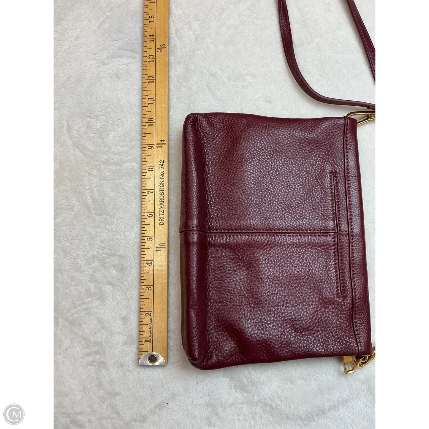 Crossbody Leather By Quince, Size: Medium
