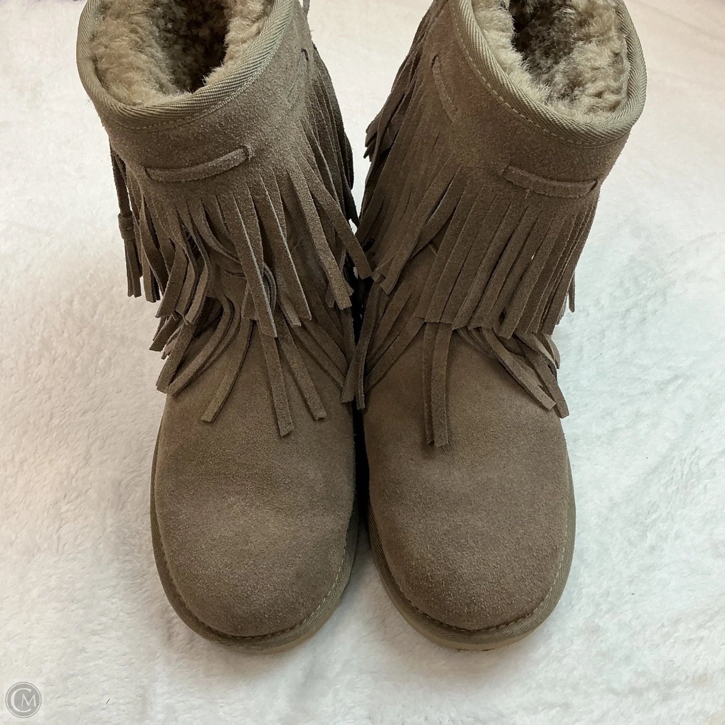 Boots Ankle Flats By Koolaburra By Ugg In Brown, Size: 8