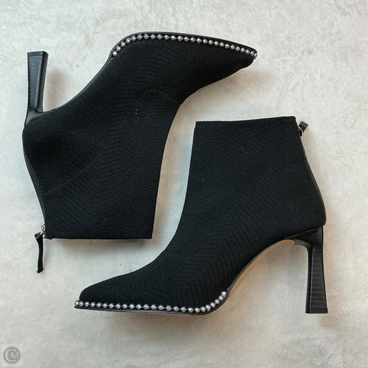 Boots Ankle Heels By Bcbg In Black, Size: 7.5