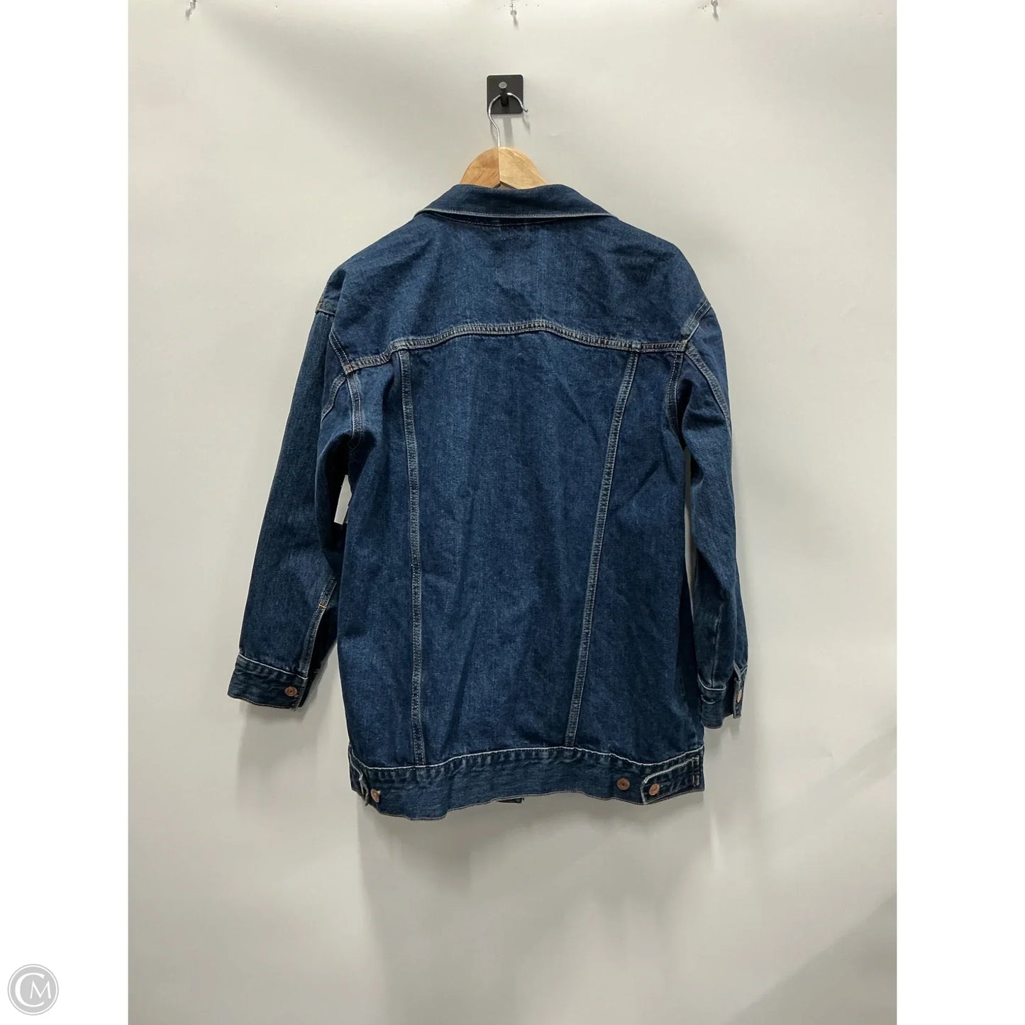 Jacket Denim By Gap In Blue Denim, Size: Mp